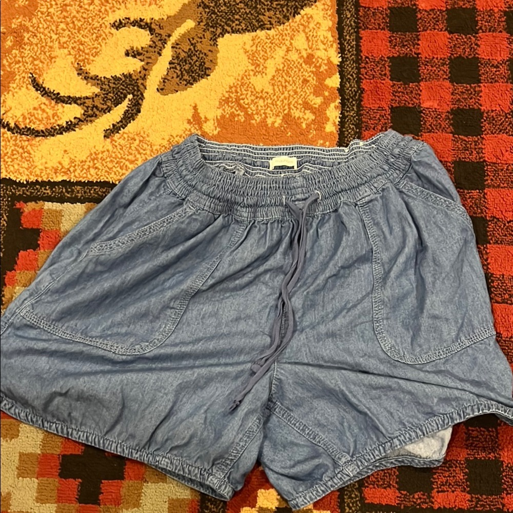 Womens Maurice’s stretchy cotton shorts